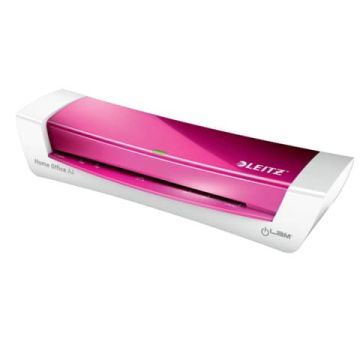 Plastificatrice compatta a 2 rulli Leitz iLam Home Office A4 fucsia 73680023