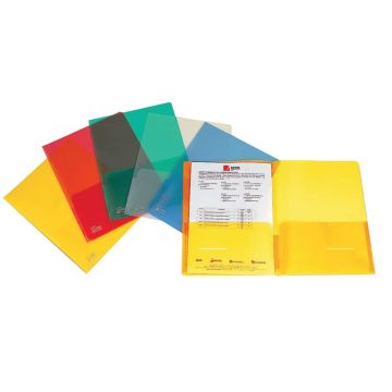 Cartellina con tasca King Mec Full A4 21x29,7 cm trasparente 111418