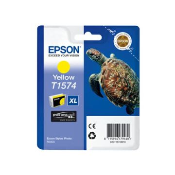 Cartuccia inkjet alta capacità ink pigmentato blister RS T1574 Epson giallo C13T15744010