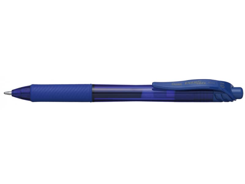 Penna roller a scatto Pentel EnerGel X 0.7 mm blu BL107-CX a soli 2 € su