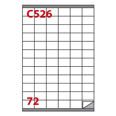 Etichette Adesive Rotonde R300 Markin 20 mm X210R300 Bianco