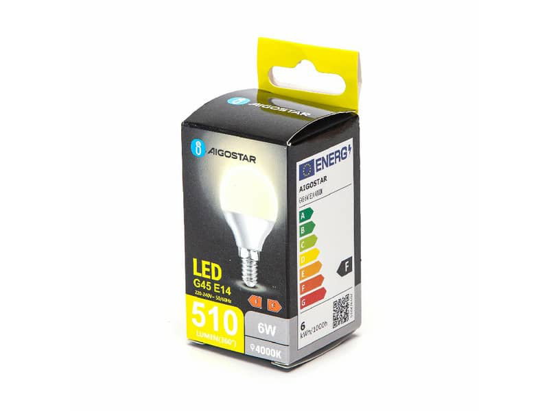 Lampadina LED a filamento fiamma 6W attacco E14 806 lumen luce
