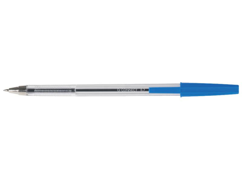 Penna a Sfera scorrevole Q-Delta punta 0,7mm Tratto 0,4mm (Nero)