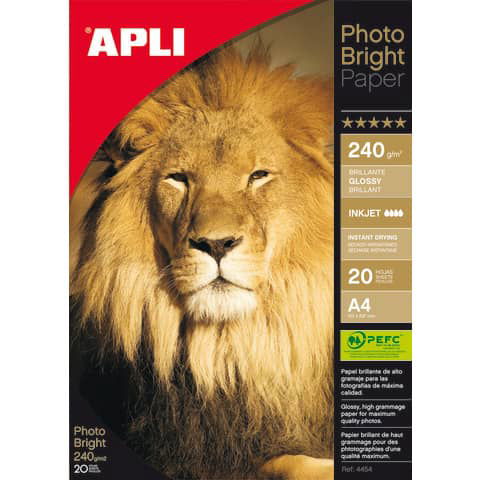 HP - Q5451A - Risma 25 fg carta fotogr. everyday photo paper semi lucida a4  200gr - 829160102795