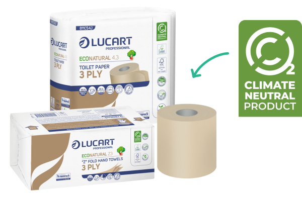 Lucart Professional Econatural: Sostenibilità e Risparmio per il Tuo Business