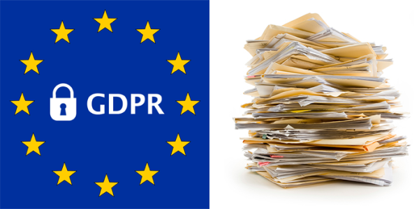 Il GDPR e la gestione dei documenti cartacei in ufficio