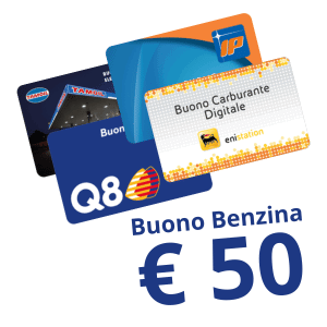 buono benzina 50 euro