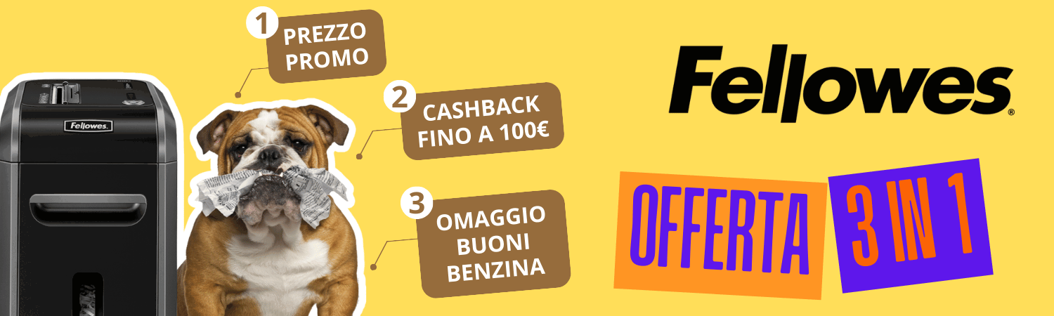 offerta 3in1 fellowes